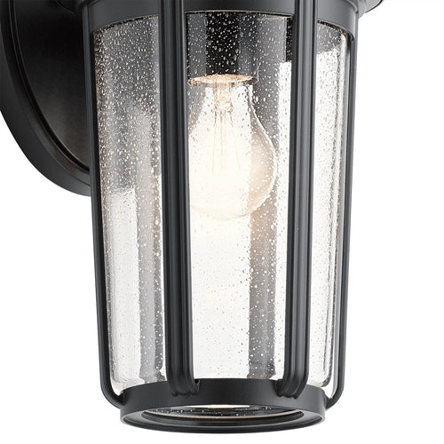 Elstead Kichler Fairfield Outdoor Wandlantaarn Zwart, IP44