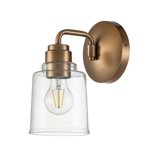 Elstead Kichler Aivian Dome Wandlamp Verweerd Messing