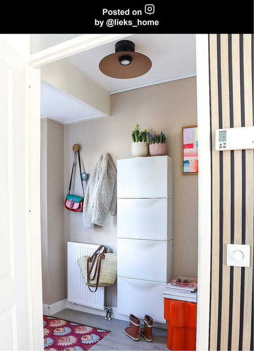 Lucide plafonnière MENGA - Geïntegreerde LED - Amber - vtwonen shop