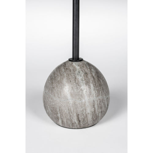 Zuiver Cocktail Bijzettafel Rond 25 cm Marmer - Grijs - vtwonen shop