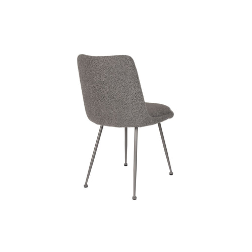 Housecraft Living Fijs Eetkamerstoelen Grijs - Set van 2