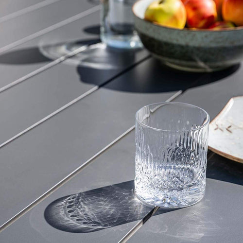 Garden Impressions tuintafel Adana donker grijs 180x100