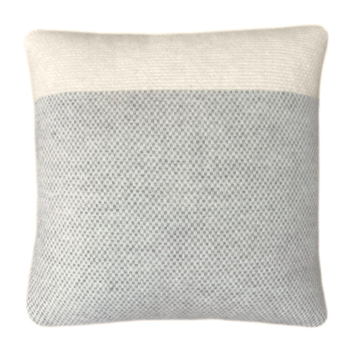 Malagoon kussen Easy nature - grijs - 45x45cm wol