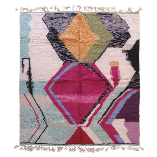 AFK Living vloerkleed Berber - handgemaakt - Wol - 254 x 291 cm