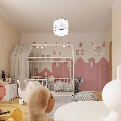 Sollux Lighting Hanglamp OWLS 40 - 40x40x82cm