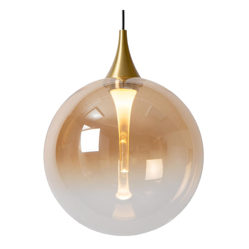 Lucide hanglamp GISELA - Geïntegreerde LED - Amber - vtwonen shop
