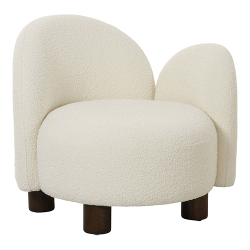Rebellenclub Fauteuil Lillo - Wit Bouclé - Rechts - vtwonen shop