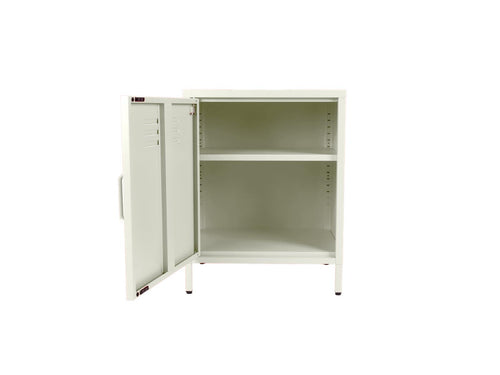 MaximaVida metalen lockerkastje Finn 52 x 40 x 67 cm ivoor - vtwonen shop