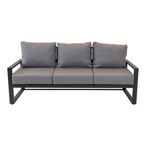 Lesli Living loveseat Tormenta - grijs - 209x80x86cm