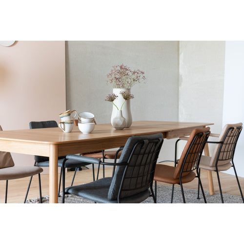 Zuiver Glimps Uitschuifbare Eettafe 180/240x90 cm Hout Naturel