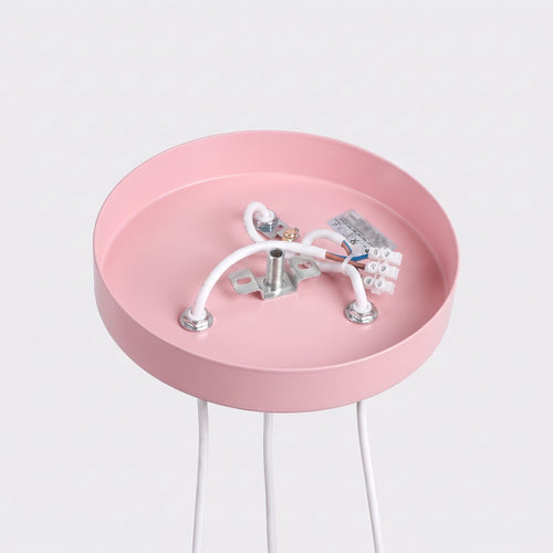 Sollux Lighting Hanglamp RAYO 3P roze - 20x20x108cm
