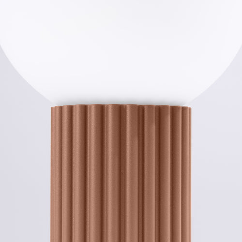 Sollux Lighting Tafellamp HALO mokka - 12x12x19cm