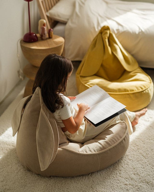 Wigiwama Konijn Zitzak - Beige - vtwonen shop