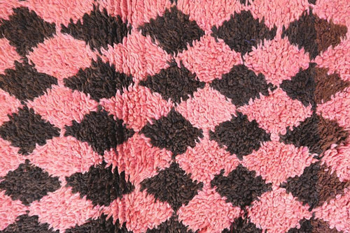 AFK Living vloerkleed Berber - handgemaakt - Wol - 87 x 193 cm - vtwonen shop