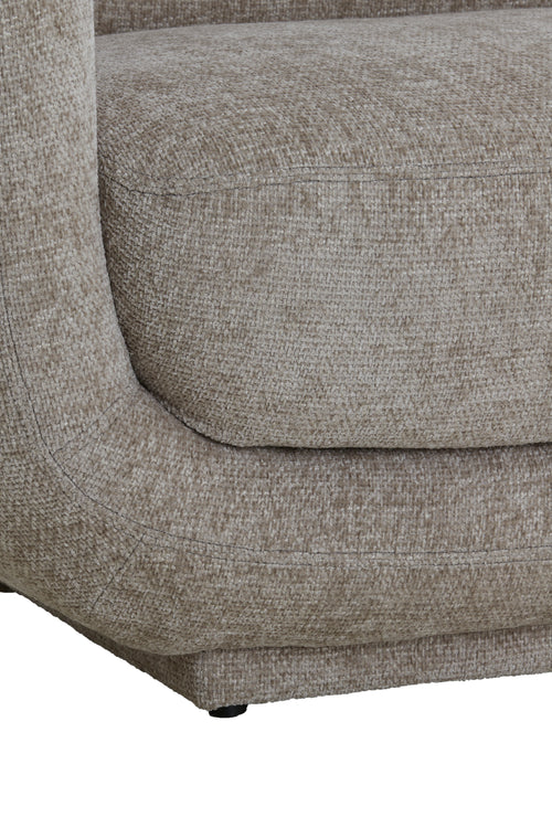 Light & Living bank KIALY - bruin - 237x96x75cm