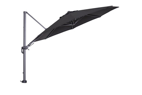 Hawaii parasol - Ø350 cm - carbon black - zwart - vtwonen shop