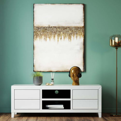 Kare Design Schilderij Abstract Fields 120x90cm - vtwonen shop