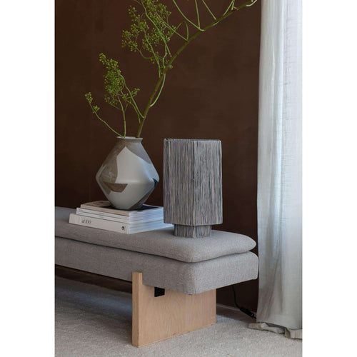 GOOD&MOJO tafellamp Panama - grijs - 36x24x36cm - vtwonen shop