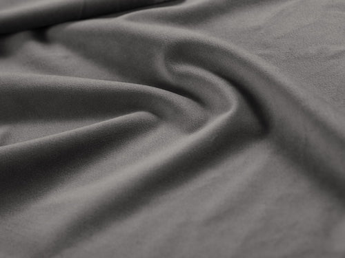 Cosmopolitan Design rechter hoekbank Vienna 5-zits, flueel, lichtgrijs - 170x255x95cm