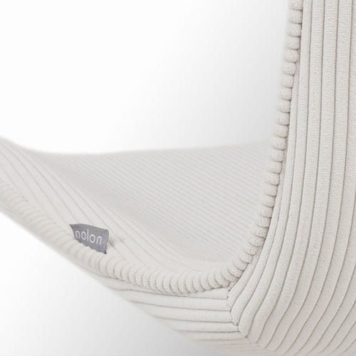 Nolon Nola-Fé Draaibare Eetkamerstoelen Set van 2 Rib Crème - Wit