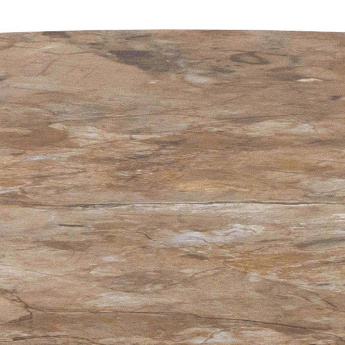 Lisomme Marly ronde eettafel keramiek bruin - Ø90x75 cm