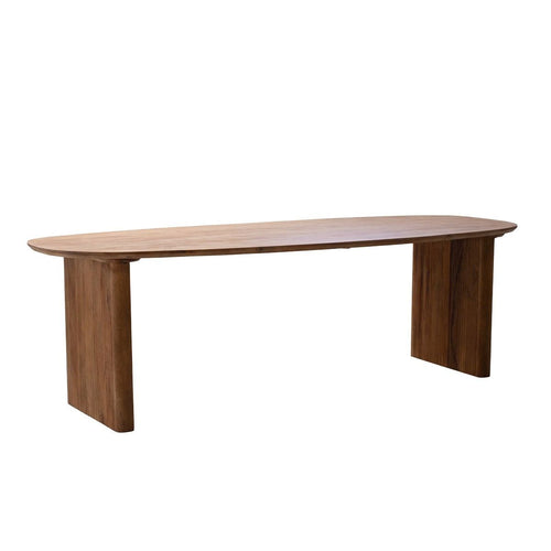Giga Meubel Eettafel Aya - Deens Ovaal - Mangohout - Naturel - 210cm