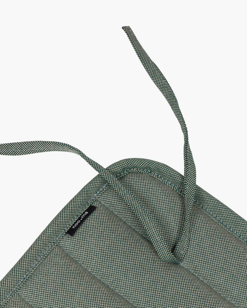 noo.ma Nokk Stool Cushion - waterdicht buitenkussen Forest Green 33x29,5x1 cm