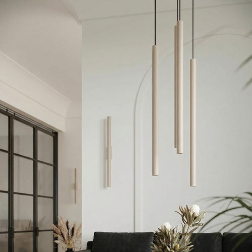 Sollux Lighting Wandlamp PASTELO 2 taupe - 2,5x5x50cm