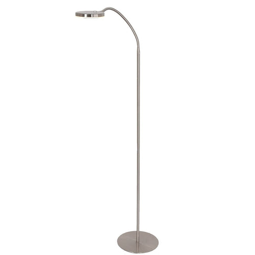 Mexlite vloerlamp Platu - 1 lichts - 64x 132 cm - mat chroom - vtwonen shop