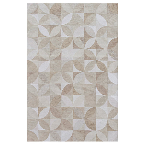 Lola&Moi vloerkleed Diamond - beige -240x340cm - vtwonen shop