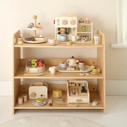 Petite Amélie Hout etagere mit Gebäck Noisette 9 delig - vtwonen shop