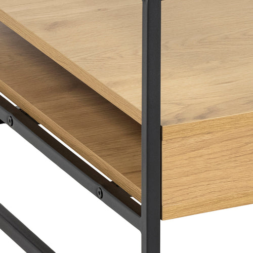 BRAM Salontafel Tahi - 80 x 80cm - Eiken