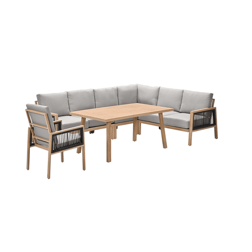 Garden Impressions lounge dining set San Capri R - 6-delig incl. stoel
