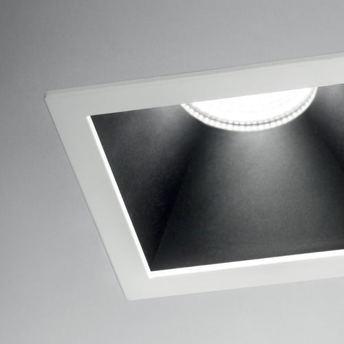 Ideal Lux Game - LED 1 Licht Inbouwspot Wit Zwart