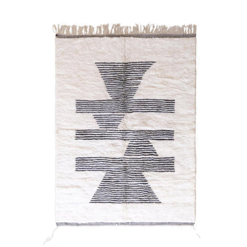 AFK Living vloerkleed Berber - handgemaakt - Wol - 207 x 306 cm - vtwonen shop