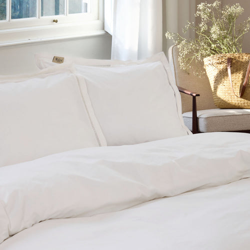 Walra - Dekbedovertrek Classic Elegance - 200x220 cm - Wit