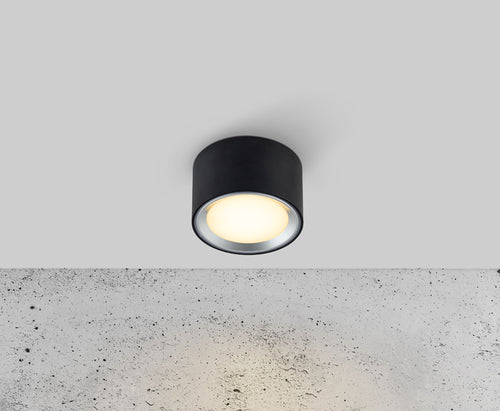 Nordlux Fallon Spotlamp M - Ø10cm - LED Stepdim - 2700K - Zwart