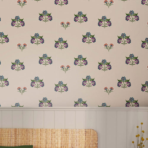 Joules Vliesbehang - Indienne Block Print Dawn