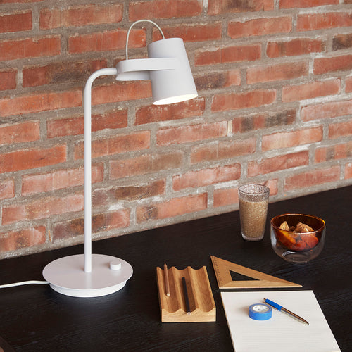 Hübsch bureau-organizer Wave - eikenhout - 22x11xh3cm