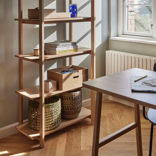 Hübsch manden Pine - abaca - ø22xh20, ø29xh25cm - vtwonen shop