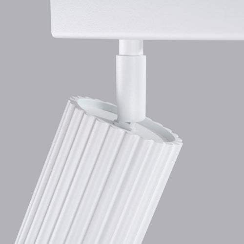 Sollux Lighting Plafondlamp KARBON 2 wit - 30x6,5x16,5cm