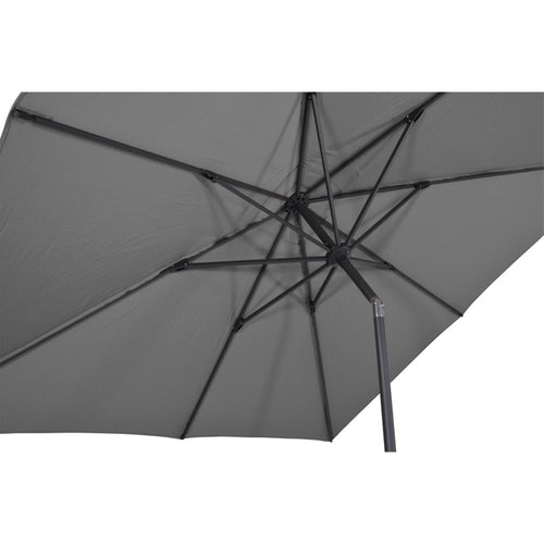 Lesli Living push-up parasol Libra - grijs - 250x250cm