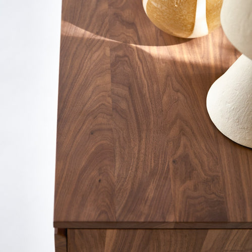 Tikamoon Buffet van massief notenhout 180 cm - Bruin