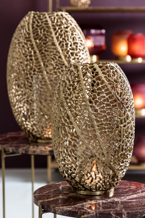Light & Living windlicht SINULA - Ø33x51cm - goud