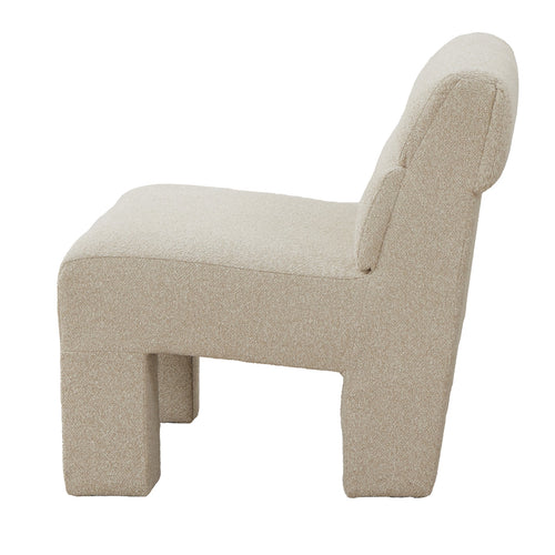DÉJA Living Fauteuil Emma - Stof - Beige - vtwonen shop