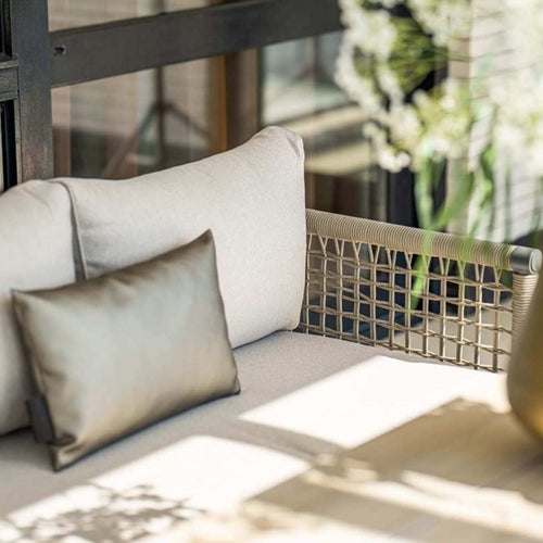 Garden Impressions lounge dining set Burela - Brugge - taupe - rechts - 5-delig