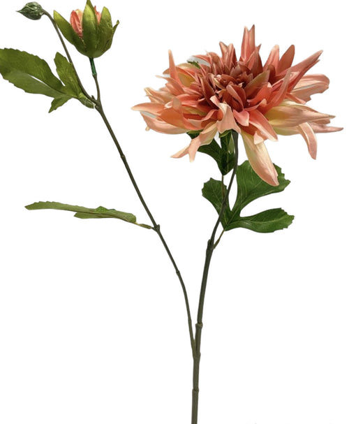 My Flowers.shop Roze dahlia zijden bloem | Lengte  63 centimeter | Per stuk - vtwonen shop