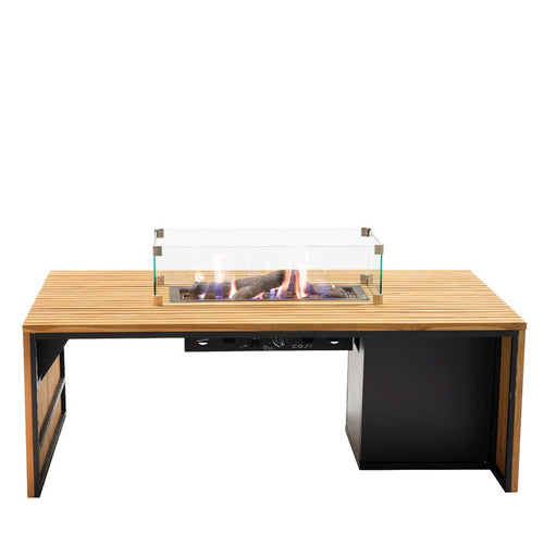 Cosibridge vuurtafel 140 - teak - vtwonen shop