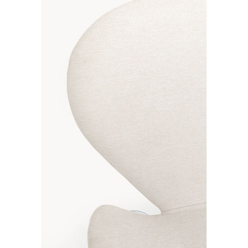 Kare Design Stoel Soft Blossom creme