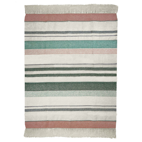 Malagoon plaid - pastel multicolor bouclé - 125x150cm